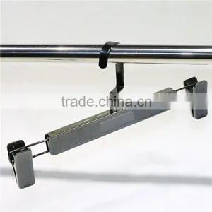 Luxury Thin Plastic Adult Hanger for Pants Display thumbnail-5