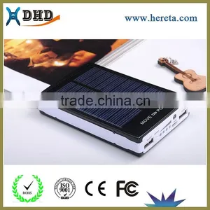 10000 Mah Mobile Powerbank With Solar Panel thumbnail-2