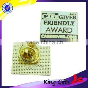 Custon Personalized Design Cloisonne Gold Lapel Pin Badge thumbnail-4