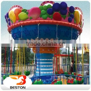 Amusement Park Ride Manufacturer Amusement Park Ride Fruit Flying Chair For Sale thumbnail-1