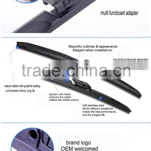 5 in One Adaptor Germany Patent Car Accessories Wiper Blade Windshield Wiper T190 thumbnail-3