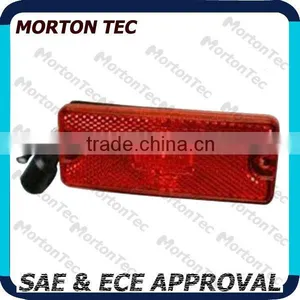SAE & ECE Approval 12V/24V Red Plastic Reflectors thumbnail-1