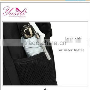 OEM Customed School Bag Internal Frame 600D Polyester Day Backpack thumbnail-6