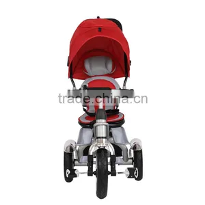 Kid's Metal Stroller Tricycle thumbnail-6