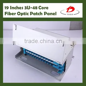 19'' 3U-48 Core Fiber Optic Rack Mount ODF Patch Panel thumbnail-1