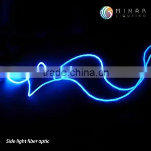 Outdoor Lighting Decoration 6mm Polymer Fiber Optic Side Glow Cable thumbnail-1