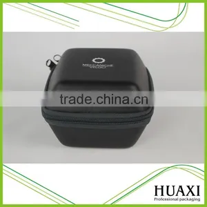 Custom Made Black PVC Watch Case Traveling Watch Box With Zipper thumbnail-2