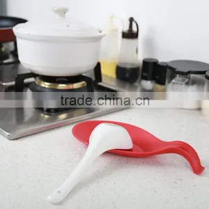 Set of 4 Silicone Spoon Rest Mat With High Quality (KT-002) thumbnail-4