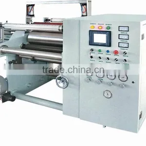 Jumbo Roll AL Foil, Aluminium Foil Slitting And Rewinding Machine With PLC Quality Choice thumbnail-1