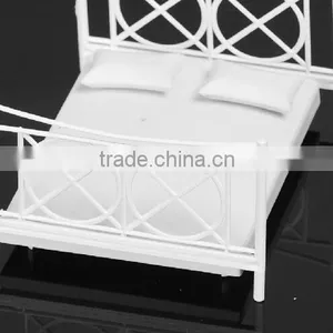 Building Model Materials, Model Bedroom Furniture, Architectural Plastic Model Bed for Scale 1/20 thumbnail-2