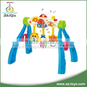 Colorful Baby Gym Musical Baby Activity Gym With Rattles thumbnail-2
