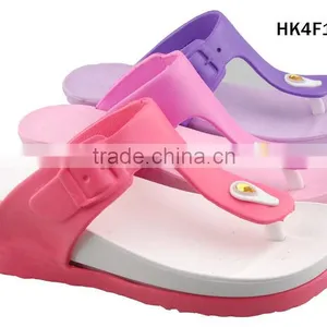 Eva Injection Women Wedge Flip Flops,more Color Eva Flip Flop for Women,simple Design High Eva Shoes for Women thumbnail-1