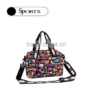 Hand Bag Style Ripstop Shoulder Bag With Buckle thumbnail-4