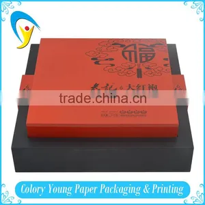 Custom Silk-screen Printing Gift Chinese Tea Storage Wood Box thumbnail-5