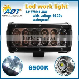 7Inch 36W CR-EE LED Work Light Flood Lamp Bar Driving Offroad 12-30V ATV SUV thumbnail-1
