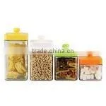 4 pc Glass Canister thumbnail-1