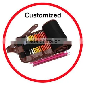 48 Colored Pencil Set Custom Branded With Roll up Bag thumbnail-1