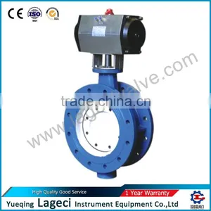Pneumatic Flange Type Soft Seal Butterfly Valve thumbnail-1