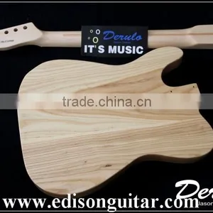 MX777 Diy High Quality Solid American Ash Wood Unfinished Electric Guitar Kit thumbnail-5
