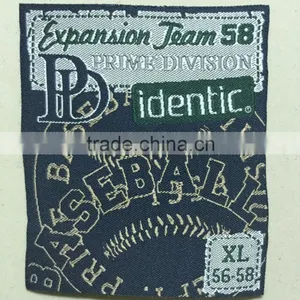 Garment Woven Label Washable Stick on Labels Garment Leather Label Factory Sale thumbnail-1