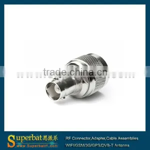 N-BNC Adapter N Plug to BNC Jack Straight Inline Coupler thumbnail-1