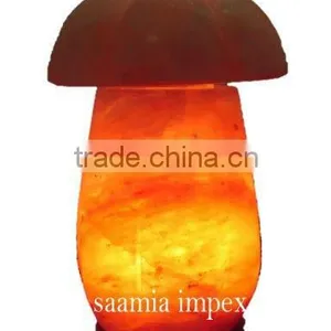 Himalayan Rock Salt Lamp Mushroom Shape Great for Health & Home Decoration thumbnail-1