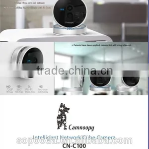 Camnoopy Smart Wifi Wireless 2way Audio Intercom ONVIF Hidden Cube Alarm 128gb P2p Camera thumbnail-1