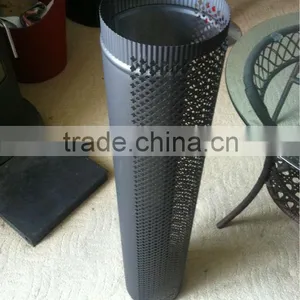 CE and Painting Galvanized Chimney Pipe Single Wall Chimney Pipe for Wood Burning Stove thumbnail-3