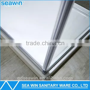 High Quality Competitive Price Compact And Practical Frameless Tempered Glass Pivot Hinge China Shower Enclosure thumbnail-5