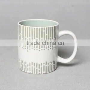 11oz Ceramic Mug With Handle, Ceramic Milk Mug Cup thumbnail-2