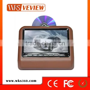 9'' Inch Car Headrest DVD Player With USB/SD/GAME/IR Cheap Price thumbnail-2