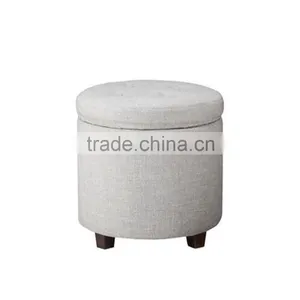 Round Shape Design Ottoman Fabric YO7006 thumbnail-2