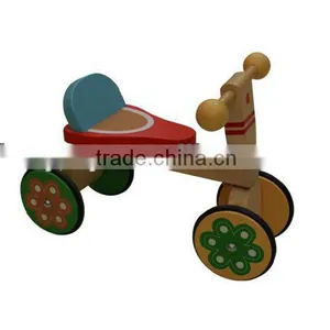 Colorful Classic Wooden Baby Walker Toy thumbnail-1