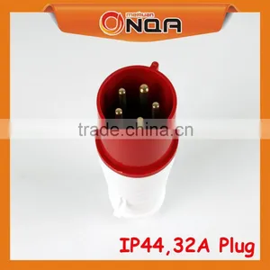 MQ-014 Male Electrical Industrial Plug and Socket 4pin IP44 16amps 440V thumbnail-1