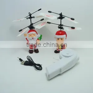 2015 New Products Christmas Flying Toys Kids Induction Flying Santa thumbnail-3