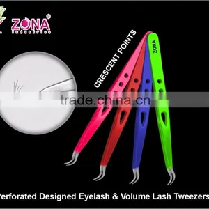 xD Russian Volume Eyelash Extension Tweezers Custom Logo Volume Lash Tweezers thumbnail-1