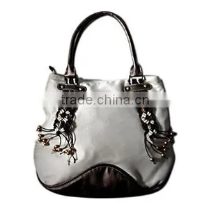 Canvas Women's Handbag, Measuring 38 x 33 x 25.5cm thumbnail-1