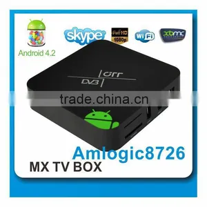 Strong Receiver Download Software AML8726-MX Dual Core A9,android 4.2.2 XBMC Wifi DLNA tv Box thumbnail-1