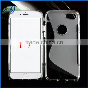 Hot Selling TPU Phone Case In Stock Mobile Phone Back Cover for Iphone 7 thumbnail-2