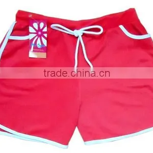 Red Knit Girl Hot Shorts thumbnail-1
