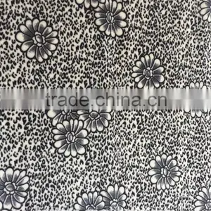 Flower With Leopard Print ks Velvet thumbnail-1
