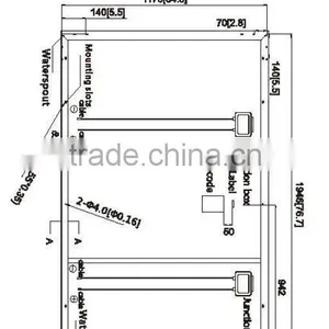 China Top 10 Manufacture High Quality 42V 350W Poly PV Module With 84 Cells Series thumbnail-5