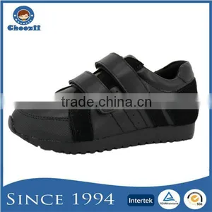 High Quality Source Manufactory Kids Microfiber Leather Upper Sport School Shoes thumbnail-1