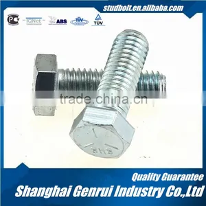 High Strength M42 Large Remove Stripped Hex Bolt BC.BD ASTM A354 Nickel Electro Plating thumbnail-3