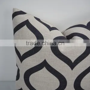 Linen/Cotton Square Decorative Sofa Bed Car Back Pillow Case Geometry Printed Pillows Cushion/cover thumbnail-4