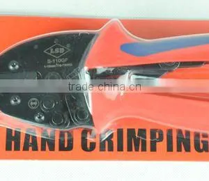 Hand Crimping Tools S-110GF for Crimp 1-10mm2 Wire-end Ferrules Ratchet Compression Crimping Tool thumbnail-3