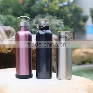 FDA LFGB Stainless Steel Sport Bottle, Stainless Steel Thermos, Double Wall Stainless Steel Vacuum Flask thumbnail-1