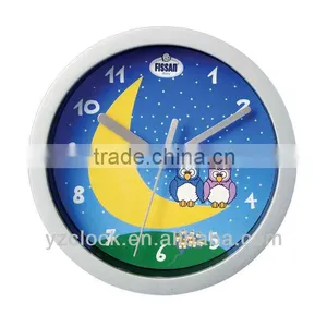 6inches Cheap Plastic Round Wall Clock thumbnail-1
