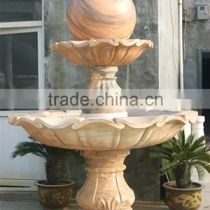 Natural Marble Stone Ball for Garden Decoraction thumbnail-4