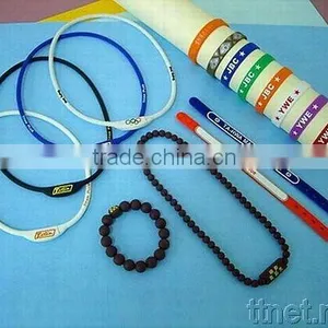 Silicon Wristband/silicon Bracelets/silicon Necklace thumbnail-1